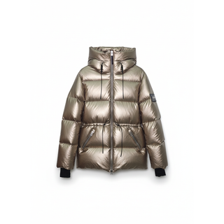 RUDSAK Metallic Tatyana Hooded Puffer Jacket