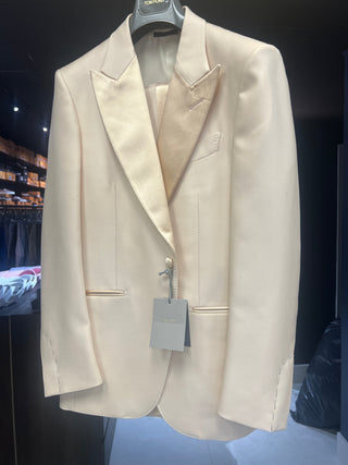 Tom Ford Mens Medium Pink 82% Wool & 18% Silk Dyllan Suit