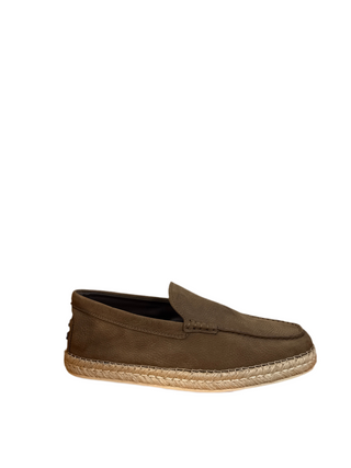 TODS MENS Light Brown Espadrilles