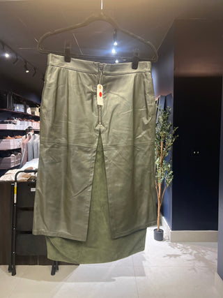 Tom Ford Archive Womens Olive Green Skirt