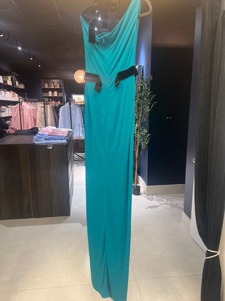 Tom Ford Archive Turquoise With Black Dress