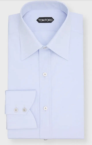 Tom Ford Men’s Medium Blue 100% Cotton Button Down