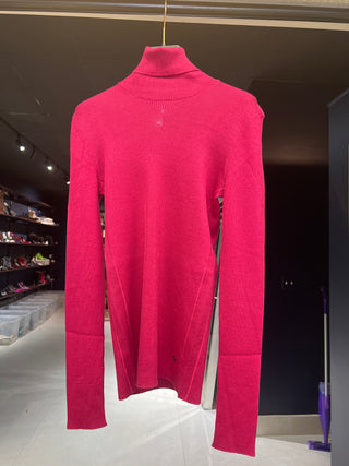 Tom Ford Women’s Raspberry 70% Cashmere & 30% Silk Turtleneck