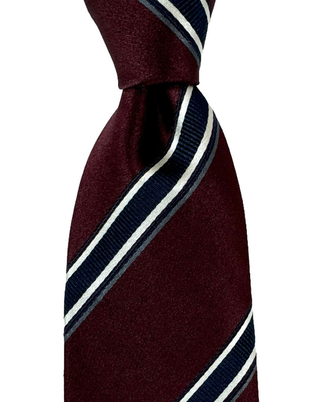 BRUNELLO CUCINELLI MEN'S TIE IN RED MULTI