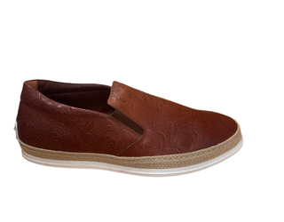 TODS Mens Red Espadrille