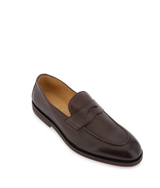 Brunello Cucinelli Mens Loafers In Espresso