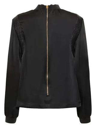 Tom Ford Womens Long Sleeve Blouse In Black