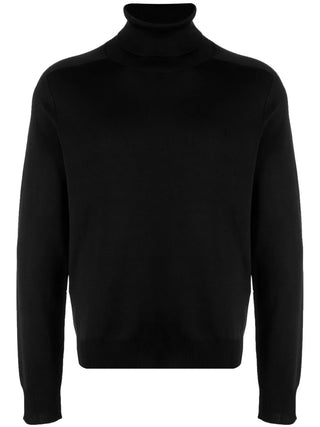 Tom Ford Mens Roll Neck Jumper In Black