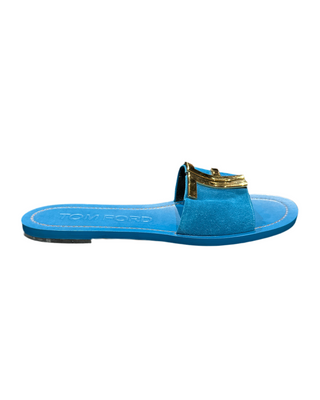 Tom Ford Womens Sandals In Blue