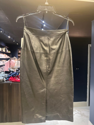 Tom Ford Archive Black Leather Skirt