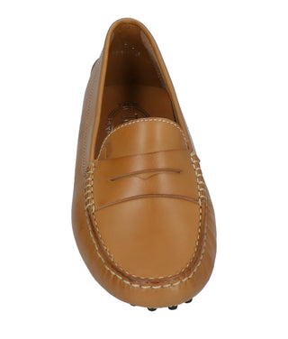 TODS WOMENS LOAFERS IN COGNAC