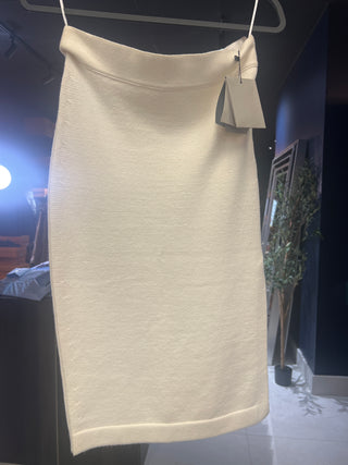 Tom Ford Archive Knit Skirt in White
