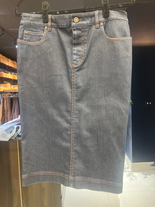 Tom Ford Archive Jeans Skirt in Navy Blue