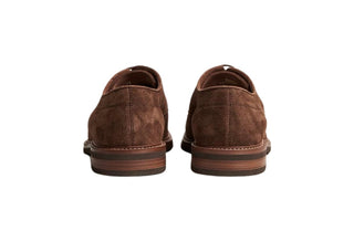 Brunello Cucinelli Mens Suede Derbies in Brown