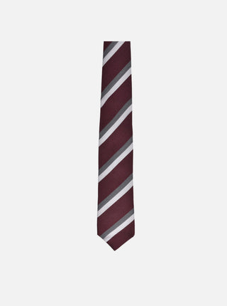 BRUNELLO CUCINELLI MEN'S TIE IN RED/GREY