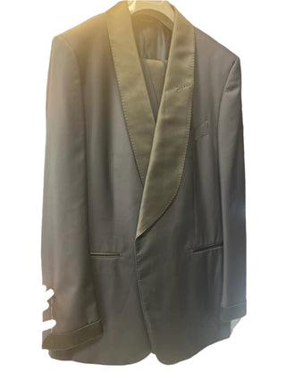 Tom Ford Men's Navy 100% Lana Wool Tuxedo Suit