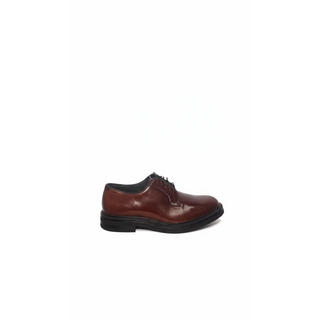 Brunello Cucinelli Polished Leather Lace-Up Derby Shoes