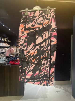 Tom Ford Archive Womens Pink & Black Multicolor Skirt