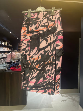 Tom Ford Archive Womens Pink & Black Multicolor Skirt