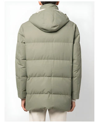 Brunello Cucinelli Padded Hooded Puffer Parka with Flap Pockets