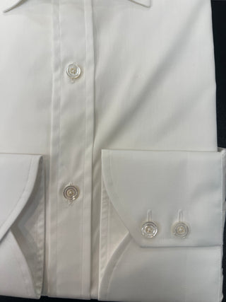 Tom Ford Men’s White 100% Cotton Button Down Dress Shirt