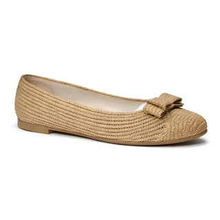 Ferragamo Woven Ballet Flats