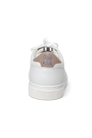 Brunello Cucinelli Mens Low Top Sneakers In White
