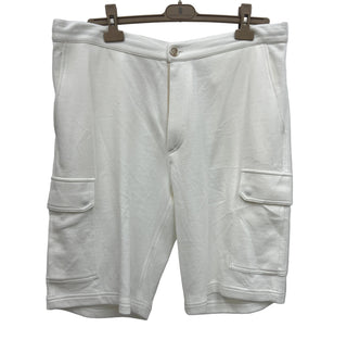 Brunello Cucinelli Cotton Flap Pocket Cargo Shorts Off-White