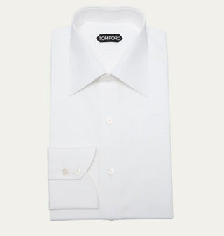 Tom Ford Men’s White 100% Cotton Button Down