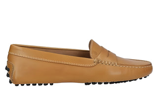 TODS WOMENS LOAFERS IN COGNAC