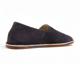 Brunello Cucinelli Men’s Navy Suede Espadrilles