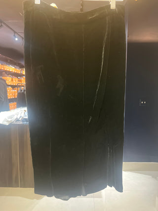Tom Ford Archive Black Suede Skirt