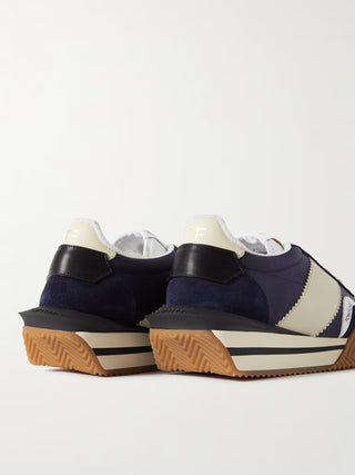 Tom Ford Mens Logo Sneakers in Camoflauge