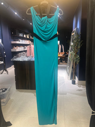Tom Ford Archive Turquoise With Black Dress
