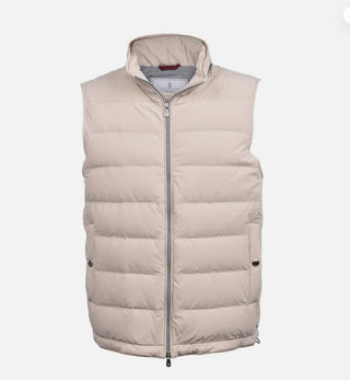 Brunello Cucinelli Men’s Beige Vest