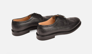 BRUNELLO CUCINELLI MEN'S DRESS SHOES IN BLACK