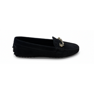 TODS WOMENS LOAFERS IN BLACK