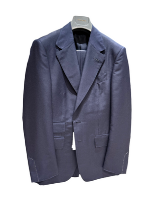 Tom Ford Mens Two Piece Navy Blue Shelton Suit