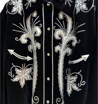 Tom Ford Womens Velvet Shirt In Black