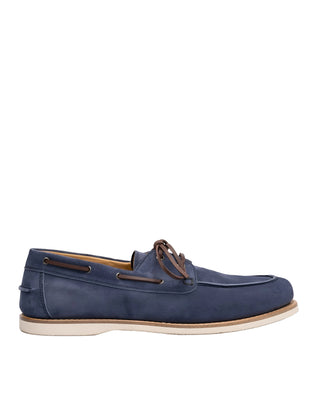 Brunello Cucinelli Mens Loafers In Deep Blue