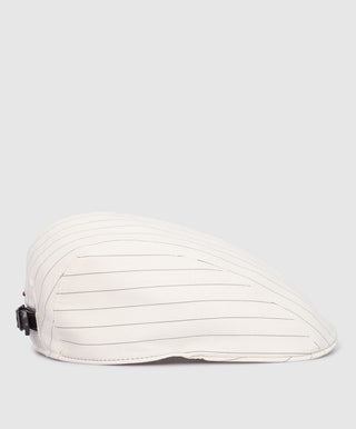 Brunello Cucinelli Men's White Pin Striped Cap