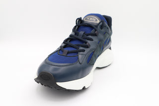 Tod’s New Men's Runner Chunky Sneakers In Navy