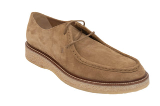 Tods Mens Suede Leather Lace Ups in Brown
