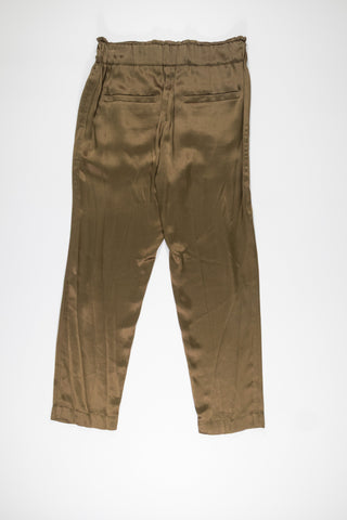 Brunello Cucinelli Womens Viscose PANTS In GREEN