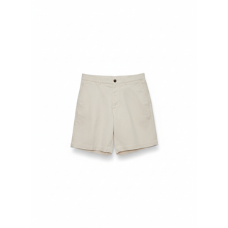 Brunello Cucinelli Cotton Twill Flat-Front Chino Shorts