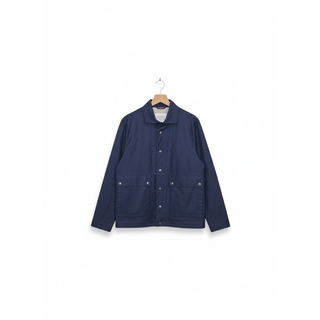 Brunello Cucinelli Brunello Cucinelli Cotton Blend Flap Pocket Utility Jacket Blue