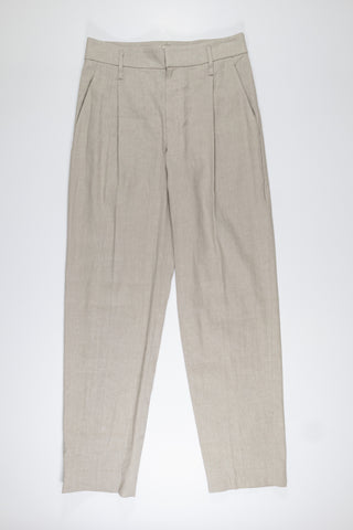 Brunello Cucinelli Womens Pleated PANTS In Milk