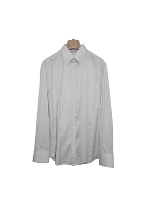 Brunello Cucinelli Striped Cotton-Blend Shirt
