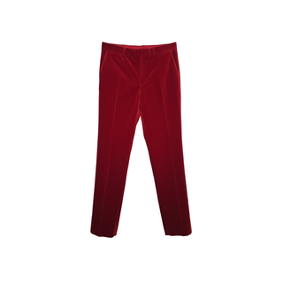 Tom Ford Tailored Straight-Leg Trousers Fuchsia Red