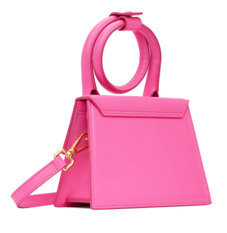 Jacquemus Womens Pink Le Papier 'Le Chiquito Nœud' Bag